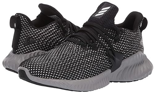 Amazon.com | Adidas Kids Alphabounce Instinct, Black/White